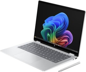 Resim HP OmniBook XFlip 2'si 1 arada dizüstü bilgisayar Next Gen AI | Intel® CoreTM Ultra 7 258V | Intel® ArcTM 140V GPU | 32 GB LPDDR5x-8533 | 1 TB PCIe® Gen4 NVMeTM M.2 SSD | 14 inç OLED Ekran | Windows 11 Home | BS9X3EA 