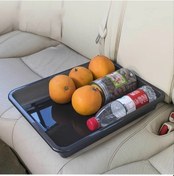 Resim Dashanshop Gri Oto Koltuğu Altı Saklama Kutusu - Dayanıklı Plastik Organizer Tepsisi 