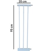 Resim Evokids Ekstra Uzun Çocuk Güvenlik Kapı - Uzatma Aparatı - 20 