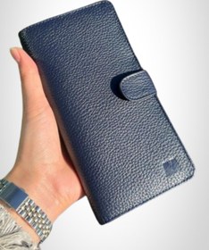 Resim MFT Leather Design Twist Unisex El Portföyü Hakiki Deri Cüzdan 