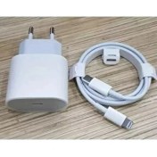 Resim Techhunter Iphone 20W Hızlı Şarj Aleti Seti Orjinal 20W Adaptör Usb-C Kablo 