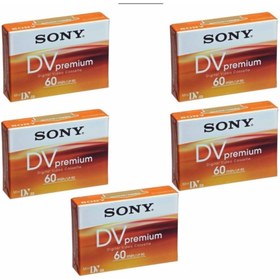 Resim Sony Mini Dv Kamera Kaseti Dvm 60pr4je 5 Adet 
