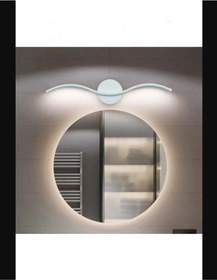 Resim Kıvrım Model Modern Led Beyaz Işık Ultra Power Led Avize , 