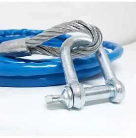 Resim GD24 Oto Araç Çekme Halatı Çelik 7 Ton Çantalı Izoleli 4 Metre 