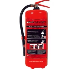 Resim Saygın Yangın 12 kg Kkt(Kuru Kim.toz)Ysc %40'lık Map 