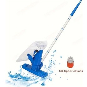 Resim Willowhaven Mavi El Tipi Havuz Mini Jet Vakum Seti Fırça Ve Aksesuarlı Ab Spesifikasyonu 