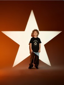 Resim Galatasaray 5 Yıldız Çocuk T-shirt C251352-1 SIYAH 