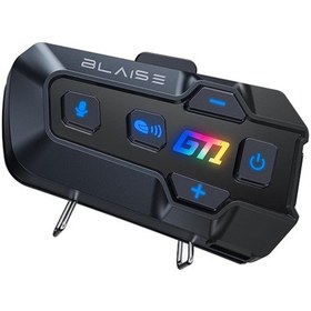 Resim Blaıse Gt1 Bluetooth Motosiklet Intercom Siyah 