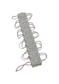 Resim 20 Adet 12 Volt 1.2 Watt Dar Açılı Tek Lensli Beyaz Led Modül Ip65 