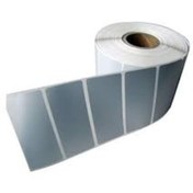 Resim 45x90 Silver Mat Asansör Kabin Etiketi 500 Sarım 