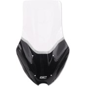 Resim GP Kompozit Yamaha NMAX 125 / 155 2025 Uyumlu Ön Tur Camı Şeffaf 72 cm 