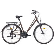 Resim BROSTER Mavine L - 28 Jant 51cm ( L ) Kadro Şehir Tur Bisikleti - Mat Siyah 