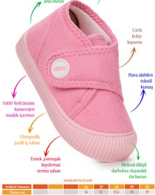 Resim Kiko Kids Petri Günlük Kız Çocuk Ev Okul Kreş Panduf 