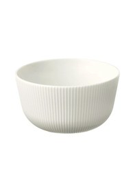 Resim 6 Parça Ofantlıgt Kase Takımı Meridyendukkan Beyaz Renk Modern Klasik 13 Cm Feldispat Porselen 
