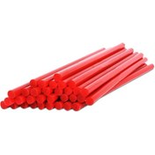 Resim Stein Kalın Kırmızı Sıcak Silikon Mum Silikon 32 Adet 