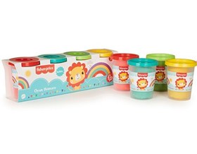 Resim Fisher Price 4x100 G 4'lü Paket Oyun Hamuru GPN20 