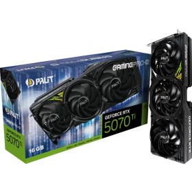 Resim Palit RTX5070TI Gamingpro-S 16GB 256BIT Gddr7 Ekran Kartı NE7507T019T2-GB2031U 
