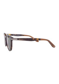 Resim Superstep St 853 C02 52 Unisex Oval Kırçıllı Kahverengi Kemik Güneş Gözlüğü Kahverengi 