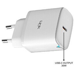 Resim Linktech LSC-C314 30W Pd Gan3 Usb-C Şarj Adaptörü 