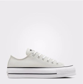 Resim Converse Chuck Taylor All Star Lift Kadın Gri Platform Sneaker 