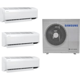 Resim Samsung Windfree™ 9+9+9 BTU/h+6,8 Kw Dış Ünite A++ 23200 BTU Multi Inverter Duvar Tipi Klima 