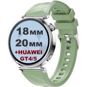 Resim Kıngnob Huaweı Gt5 Gt4 18 20 Mm Silikon Saat Kayışı 315658087 