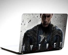 Resim Captain America Laptop Sticker LS0432 15.4 inch (37X26CM) 