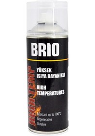 Resim Brio Sprey Boya Transparan Yüksek Isıya Dayanıklı 400 Ml 