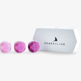 Resim JawForm Face Yoga - Tam Set Seviye 1-2-3 | Kaynat-Kalıpla Dişlik Pedleri (FDA Uyumlu Silikon) - Purple 