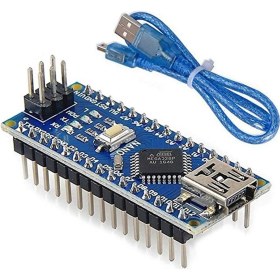 Resim Arduino Nano Ch340 Chip + Usb Kablo 