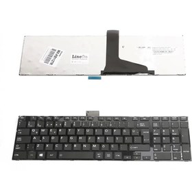Resim Toshiba Satellite C855 Klavye Tuş Takımı Çıtalı Siyah 