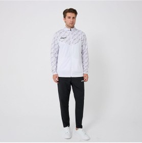 Resim Beyaz - Gri - Siyah Uhlsport Erkek Futbol Kamp Eşofman Takımı Progressive 1002269 Beyaz 