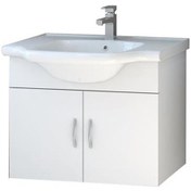 Resim Turkuaz Yeni Klasik Etajer Uyumlu Lavabo 65X48. Akyazı Dolap Çok Renkli 