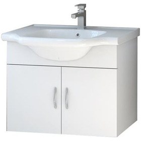 Resim Turkuaz Yeni Klasik Etajer Uyumlu Lavabo 65X48. Akyazı Dolap Çok Renkli 
