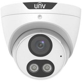 Resim Uniview IPC3614LE-ADF28-KC-WL 4mp 2.8mm Sabit Lens H.265+ ColorHunter Dahili Sesli IP Dome Kamera 