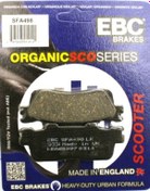 Resim 2009-2016 Kymco Downtown 300I Arka Fren Balatası Ebc Sfa498 Ebc