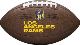 Resim Wilson NFL Team Logo Composite LA Rams Amerikan Futbol Topu WTF1748XBLA 