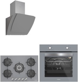 Resim Silverline 3'lü Ankastre Set (bo6501s01-3373 Misto-cs5622s01) 