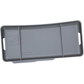 Resim Suntek Tesla Model 3 Y İçin Ekran Arkası Depolama Tepsisi Konsol Düzenleyici Gri 