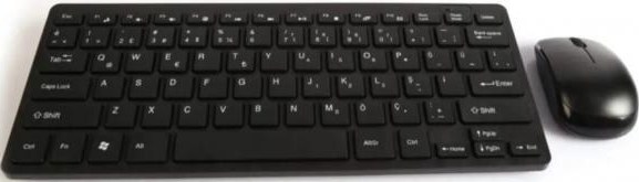 Resim PLATOON K-03 KABLOSUZ KLAVYE MOUSE SET 