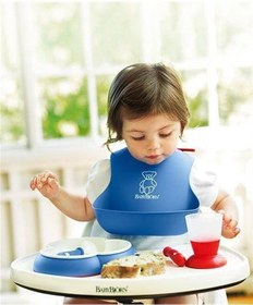 Resim Plastik Bebek Önlüğü Dökülmelere Karşı Asorti Çok Renkli 