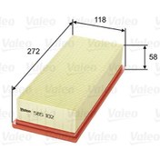 Resim VALEO 585102 Hava Filtresi ( Land Rover : Freelander I 2.0 Td ) ESR4103 (WE567775) 