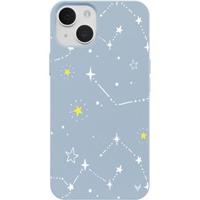 Resim iPhone 13 Yıldız Desenli Telefon Kılıfı 