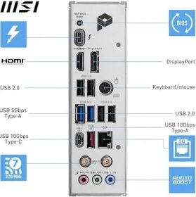 Resim Ohbe Express Msı Pro Z890-P Wıfı Soket 1851 Ddr5 9200MHZ(OC) USB 20GBPS 4xm.2 1xtb4 HDMI Dısplay 5g Lan Wıfı 7 Atx 