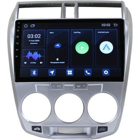 Resim Honda City 2009/2012 Manuel 10 İnç 4-32 Pro Model Qled Ekran 9" 