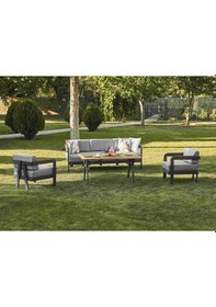 Resim Atlantis Oturma Grubu Antrasit Cappuccino 