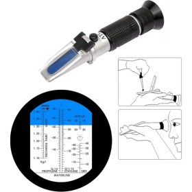 Resim PremiumPort Refraktometre, Adblue ve Antifriz Ölçüm Cihazı, Hassas Analiz Araç Gereç 