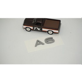 Resim Dk Tuning A6 2025+ Bagaj Gümüş Yazı Logo Arma Audi İle Uyumlu Bagaj Arma 