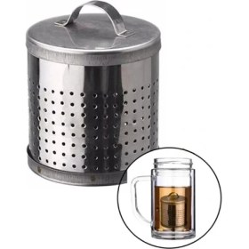 Resim Marsilyan Büyük Metal Çay Süzgeci 