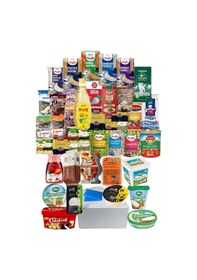 Resim Ramazan Kolisi Erzak Paketi Kahvaltılık Sahur Paketi Mega Koli 45 Parça Ürün 